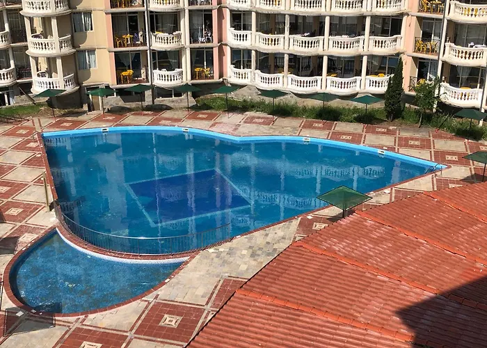 2 Bedroom Komplex Andalusia Elenite With Terrasa And Sea Apartmán Sveti Vlas